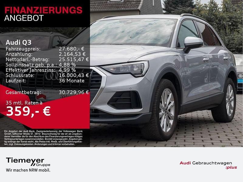 Florettsilber metallic Gebraucht 2022 Audi Q3 S-Line SUV | 27.680 € (Superpreis) - Bild 1/4