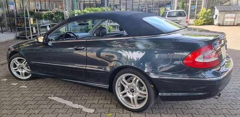 Gebraucht Mercedes CLK320 Avantgarde 218 PS (160 kW) 2003 Smaragtschwarz metallic Cabrio