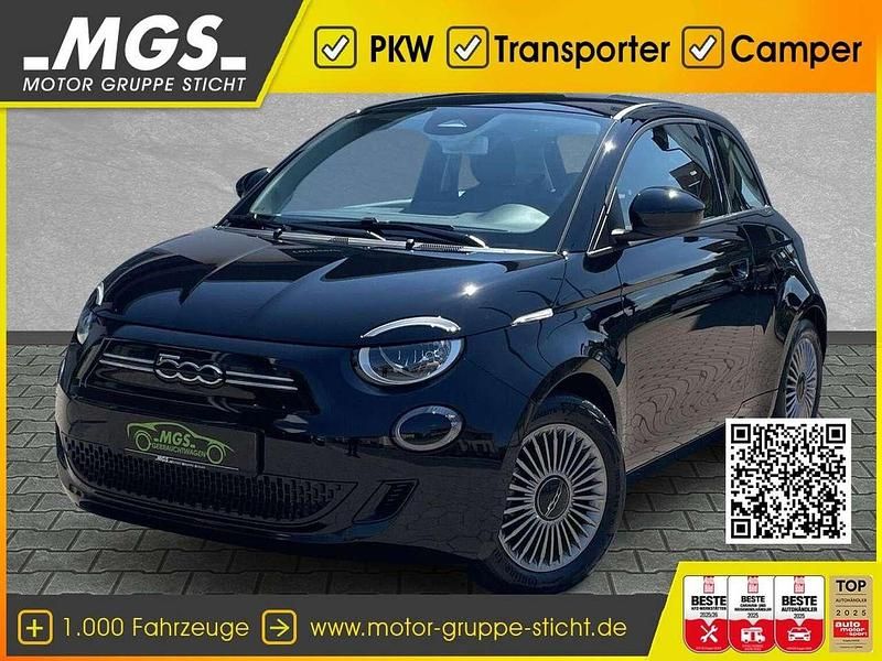 Onyx schwarz Gebraucht 2023 Fiat 500e Icon Kleinwagen | 14.990 € (Fairer Preis) - Bild 1/4