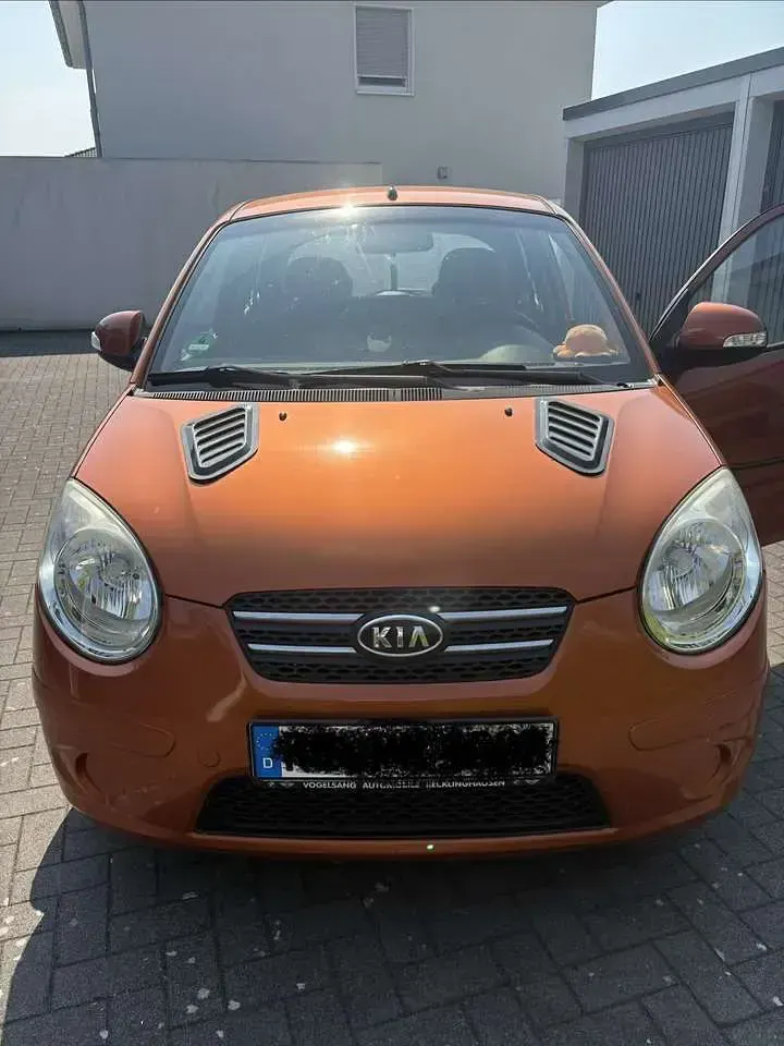 Gebraucht Kia Picanto LX 65 PS (47 kW) 2008 Orange Kleinwagen