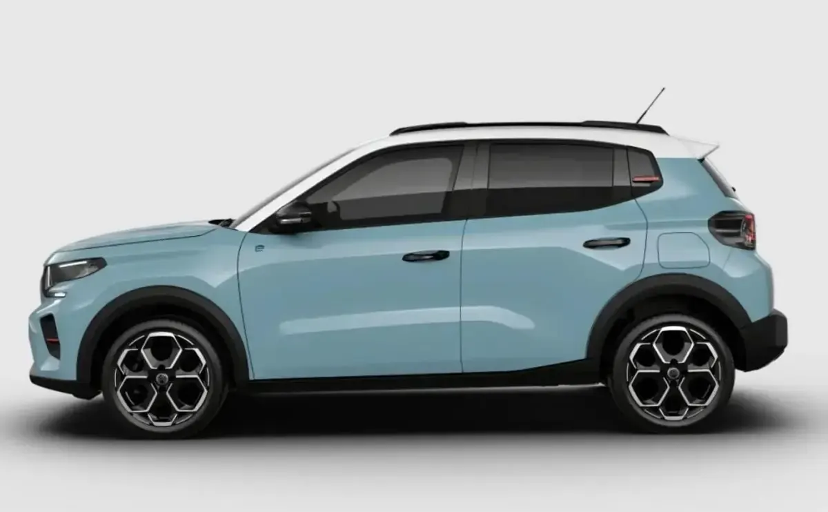 Neu Citroën e-C3 83 kW (113 PS) 2026 Montecarloblau / dachfarbe weiß Limousine