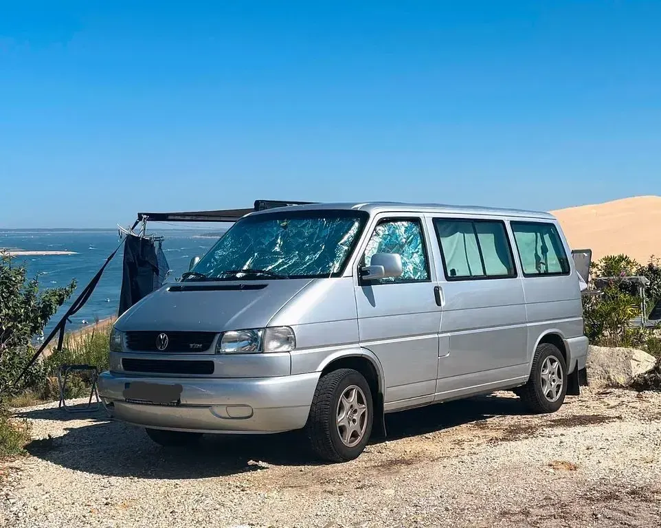 Used VW Multivan 102 HP (75 kW) 2001 Grey Minivan