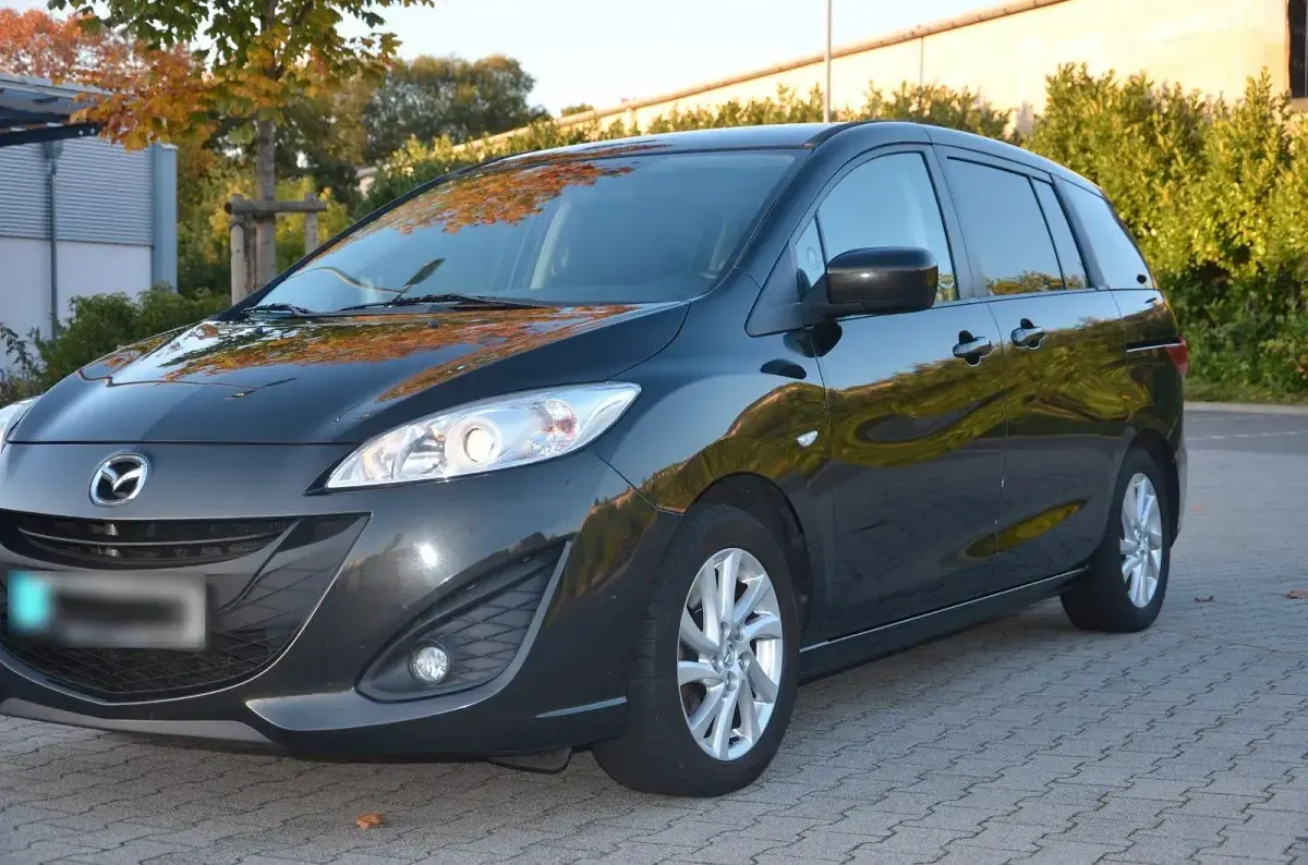Gebraucht Mazda 5 116 PS (85 kW) 2012 Schwarz Van / Kleinbus