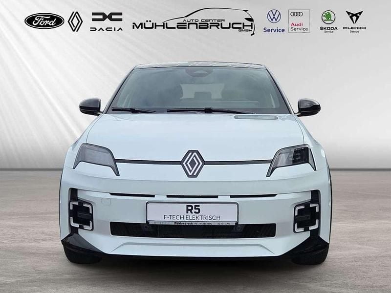 Nowe Renault 5 E-Tech Iconic 110 kW (150 KM) 2026 Biały Hatchback