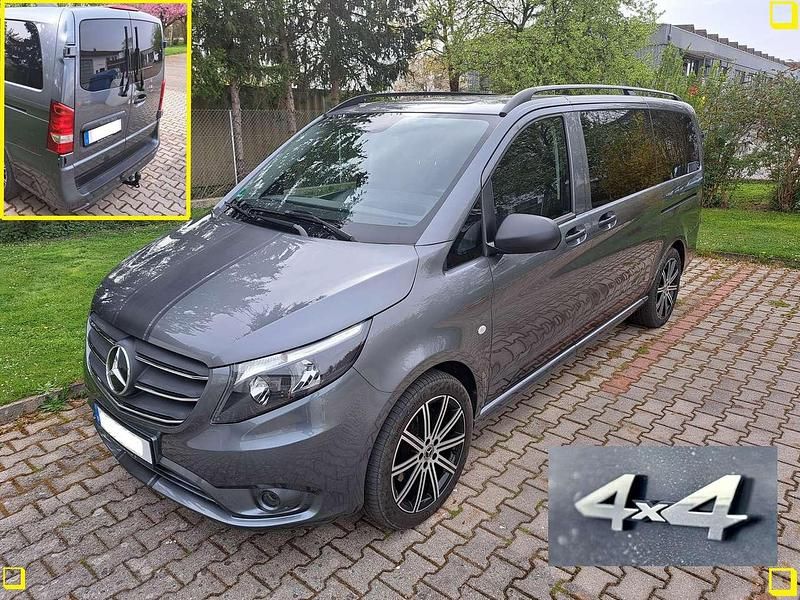Grau Gebraucht 2021 Mercedes Vito Edition Kombi | 53.500 € - Bild 1/4