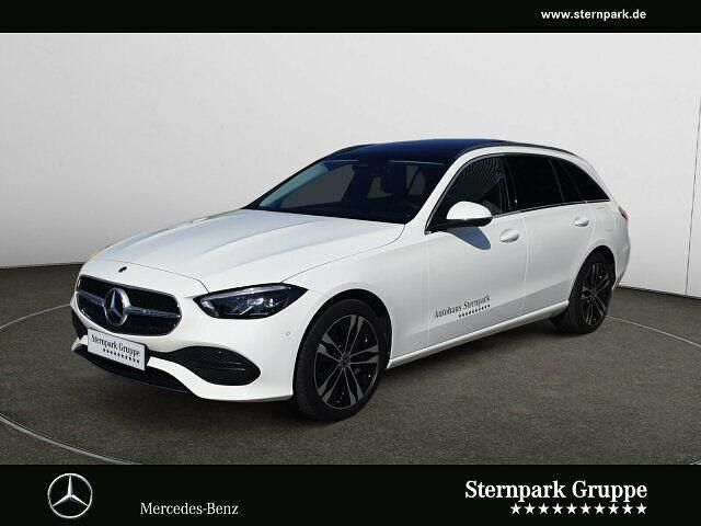 Unilack polarweiß Gebraucht 2024 Mercedes C300e Avantgarde Kombi | 39.670 € (Guter Preis) - Bild 1/4