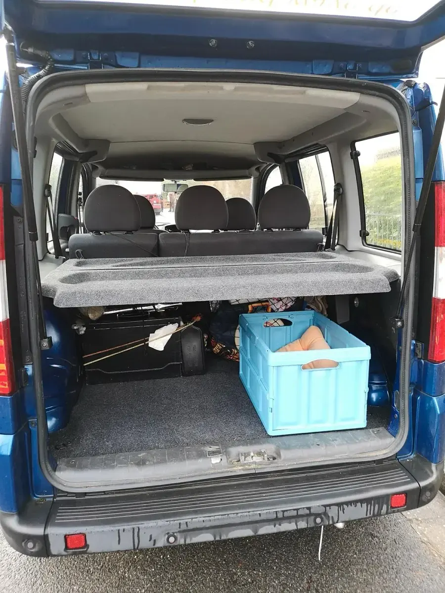 Gebraucht Fiat Doblò 77 PS (56 kW) 2006 Blau Van / Kleinbus