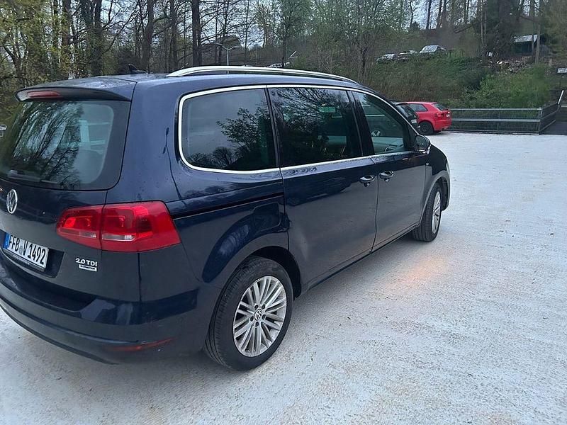 Brugt VW Sharan Cup 140 HK (102 kW) 2014 Blå MPV
