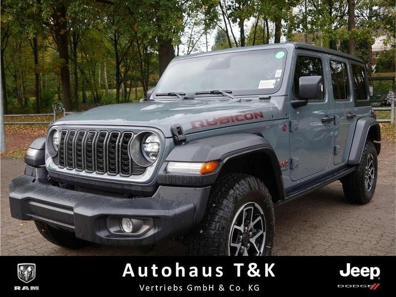 Grau Neu 2025 Jeep Wrangler Unlimited Rubicon SUV | 63.990 € (Fairer Preis) - Bild 1/4