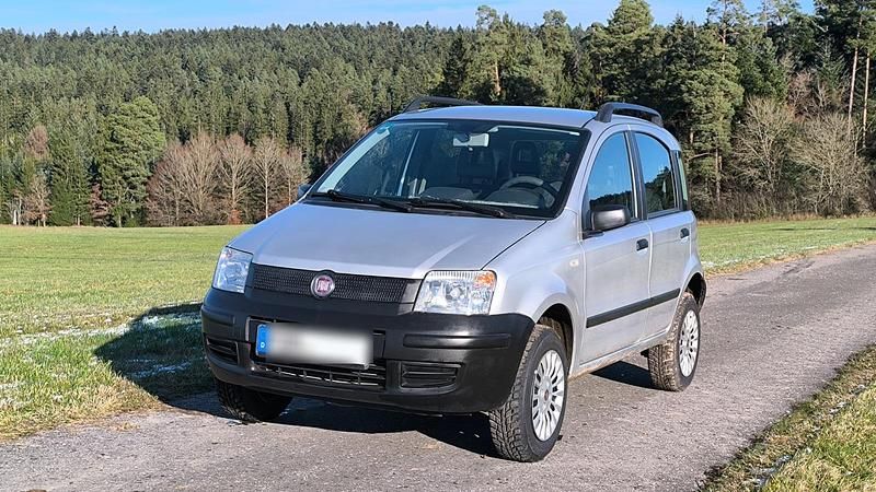 Silber Gebraucht 2009 Fiat Panda 4x4 Kleinwagen | 4.950 € - Bild 1/4