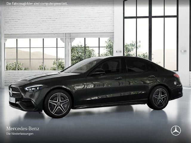Graphitgrau Gebraucht 2025 Mercedes C220 AMG line Limousine | 51.500 € - Bild 1/4