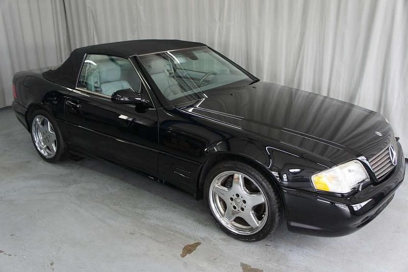 Gebraucht Mercedes SL500 AMG 306 PS (225 kW) 2001 Schwarz Cabrio