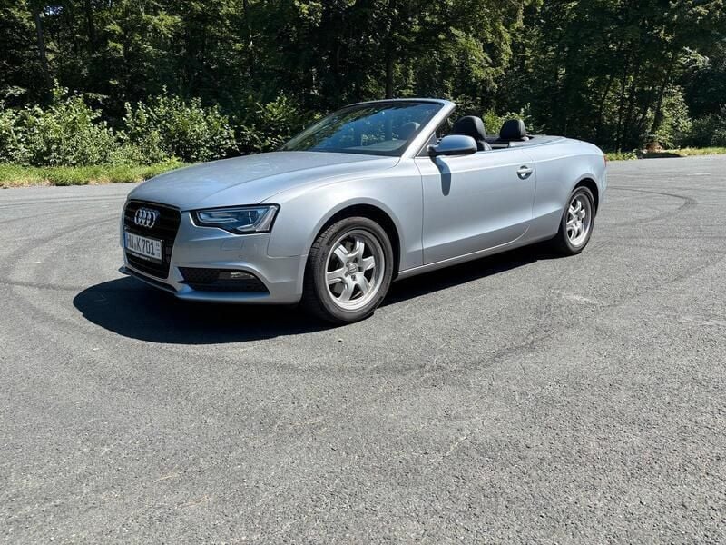 Silber Gebraucht 2016 Audi A5 Cabriolet Comfort Cabrio | 17.900 € (Guter Preis) - Bild 1/4