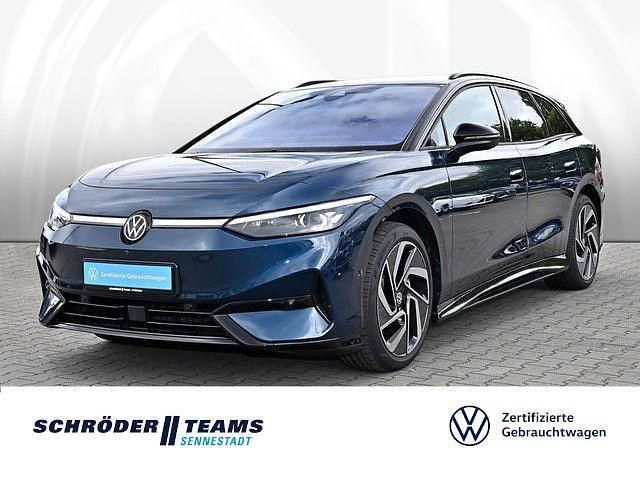 Blau Gebraucht 2025 VW ID.7 Pro Limousine | 51.890 € (Teuer) - Bild 1/4