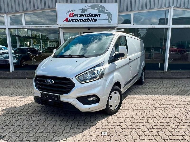 Polarsilber metallic Gebraucht 2019 Ford Transit Custom Trend Van / Kleinbus | 16.900 € (Superpreis) - Bild 1/4