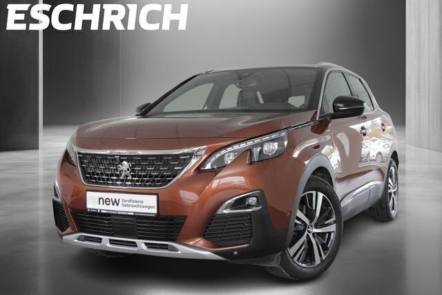 Braun Gebraucht 2018 Peugeot 3008 GT-line SUV | 21.900 € (Etwas zu teuer) - Bild 1/4