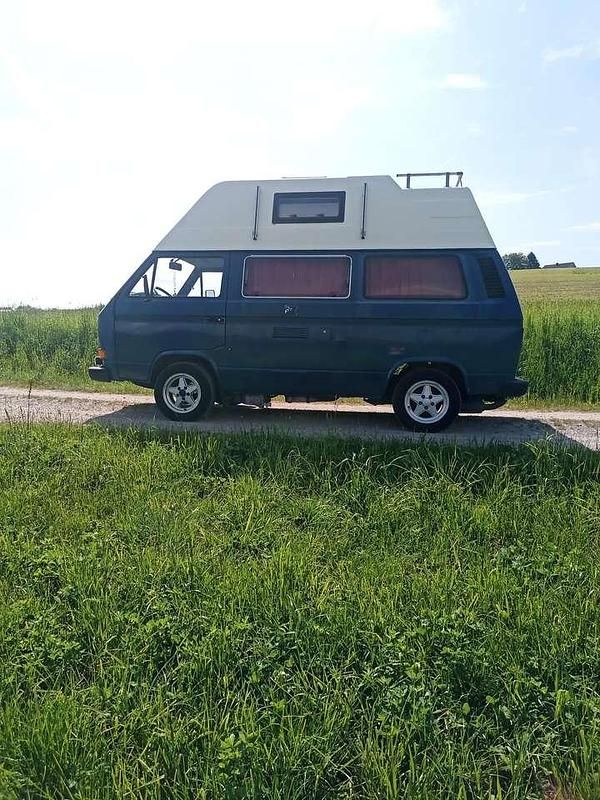 Blau Gebraucht 1987 VW T3 Van | 17.999 € - Bild 1/4