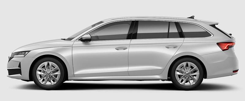 Neu Skoda Octavia 150 PS (110 kW) 2026 Moonweiß perleffekt Kombi