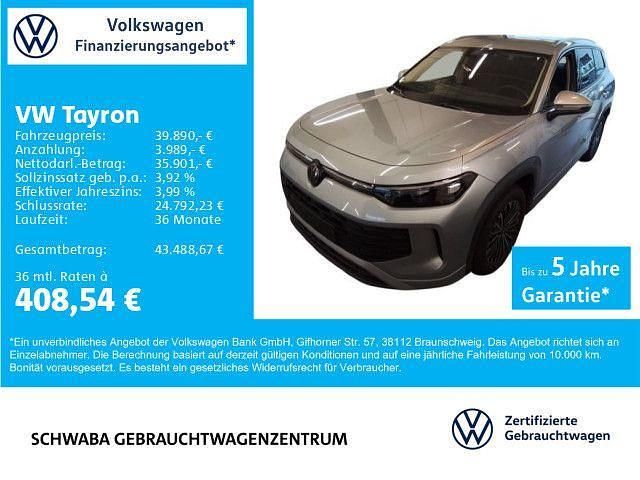 Oyster silver metallic Gebraucht 2025 VW Tayron Life SUV | 39.890 € (Superpreis) - Bild 1/4