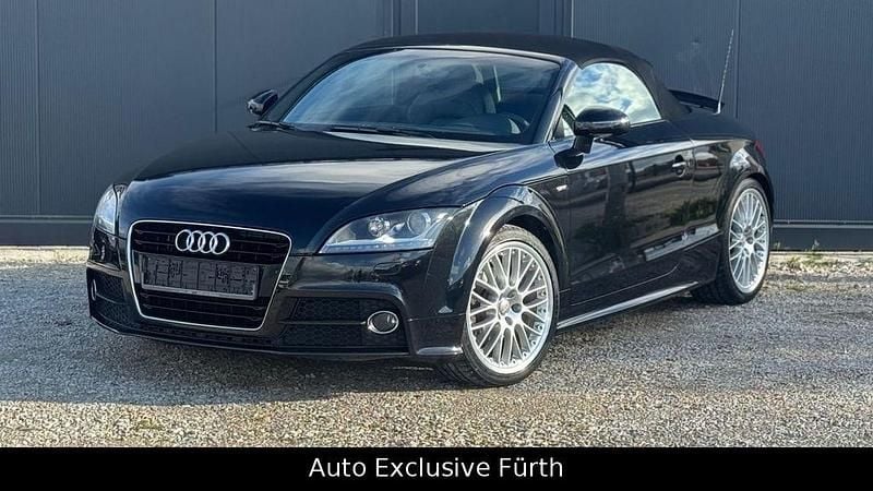 Schwarz Gebraucht 2011 Audi TT Roadster S-Line Cabrio | 11.990 € (Guter Preis) - Bild 1/4