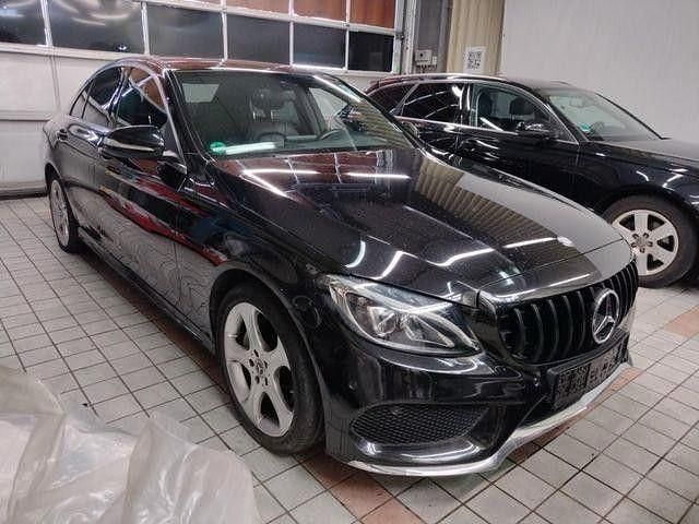 Schwarz Gebraucht 2015 Mercedes C220 Limousine | 18.950 € (Teuer) - Bild 1/3