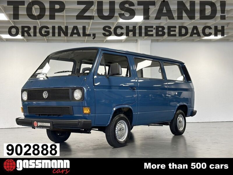 Blau Gebraucht 1988 VW T3 S Van | 29.000 € - Bild 1/4