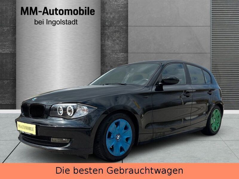 Schwarz Gebraucht 2008 BMW 118 Advantage Kleinwagen | 3.590 € (Fairer Preis) - Bild 1/4