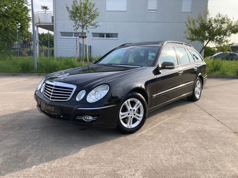 Schwarz Gebraucht 2008 Mercedes E320 Avantgarde Limousine | 5.990 € (Guter Preis) - Bild 1/4