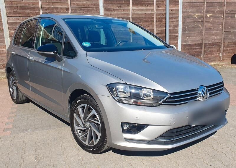 Grau Gebraucht 2017 VW Golf Sportsvan Sound Van / Kleinbus | 13.790 € (Guter Preis) - Bild 1/4