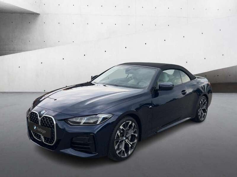 Blau Neu 2025 BMW 430 Cabriolet M Sport Cabrio | 88.770 € - Bild 1/4