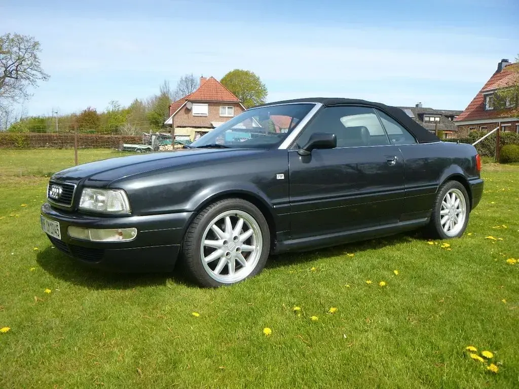 Used Audi Cabriolet 125 HP (91 kW) 1998 Black Cabriolet