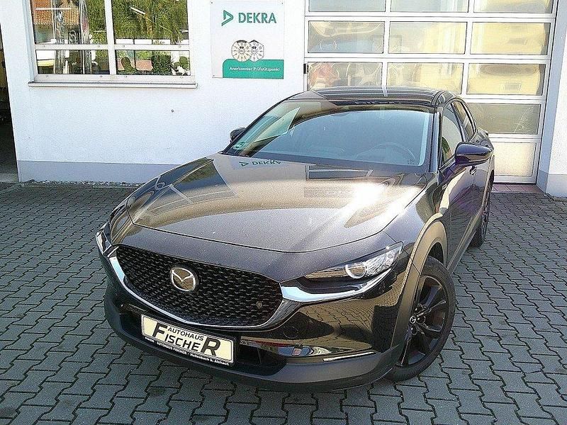 Jet black Gebraucht 2022 Mazda CX-30 Homura-Line SUV | 21.580 € (Fairer Preis) - Bild 1/4