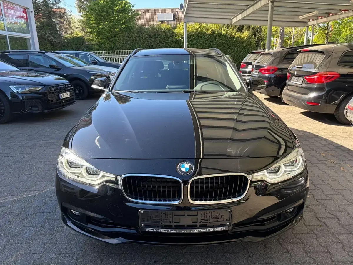 Brugt BMW 318 140 HK (102 kW) 2018 Sort Stationcar