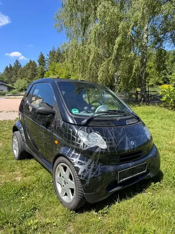 Gebraucht Smart ForTwo Cabrio Pure 41 PS (30 kW) 2003 Schwarz Cabrio