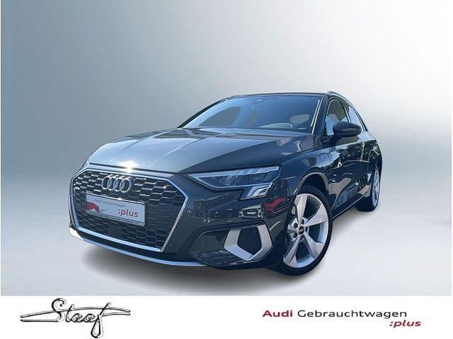 Manhattangrau metallic Gebraucht 2024 Audi A3 Sportback e-tron Advanced Plus Kleinwagen | 35.990 € (Teuer) - Bild 1/1