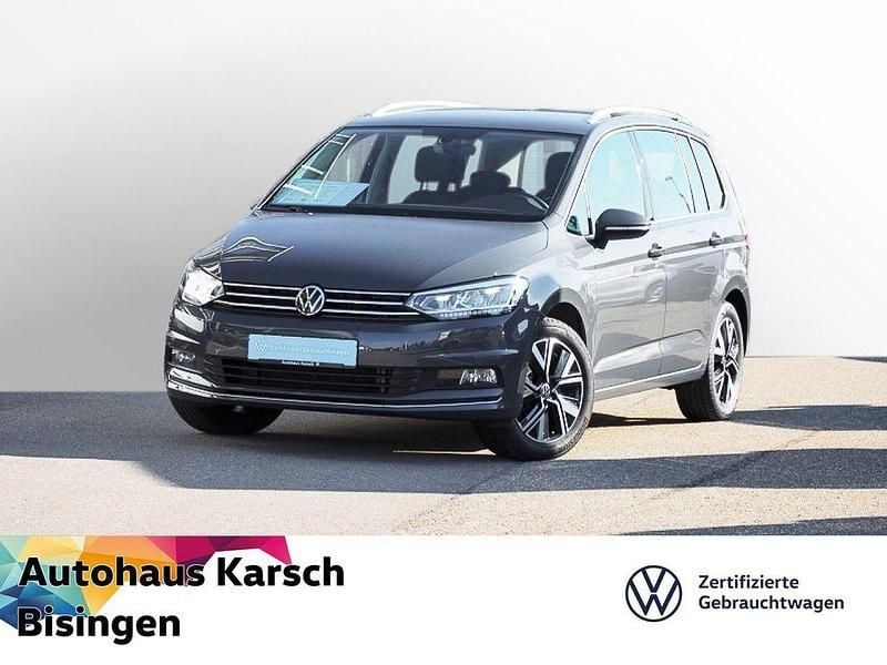 Grau Gebraucht 2020 VW Touran Highline Van / Kleinbus | 25.790 € (Fairer Preis) - Bild 1/3