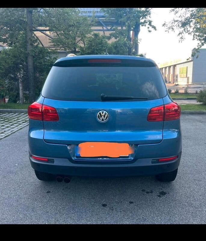Blau Gebraucht 2012 VW Tiguan SUV | 8.700 € (Guter Preis) - Bild 1/4
