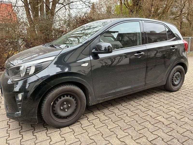 Gebraucht Kia Picanto 67 PS (49 kW) 2018 Schwarz Kleinwagen