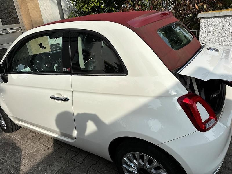 Weiß Gebraucht 2017 Fiat 500 Cabrio | 11.500 € - Bild 1/4