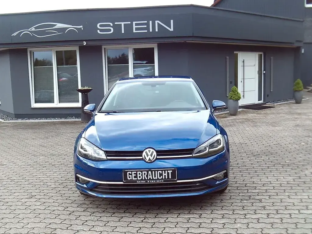 Gebraucht VW Golf VII Join 125 PS (91 kW) 2018 Blau Limousine