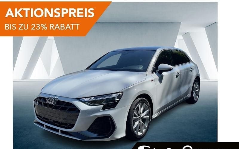 Weiß Neu 2025 Audi A3 Sportback Business Limousine | 37.390 € (Guter Preis) - Bild 1/4