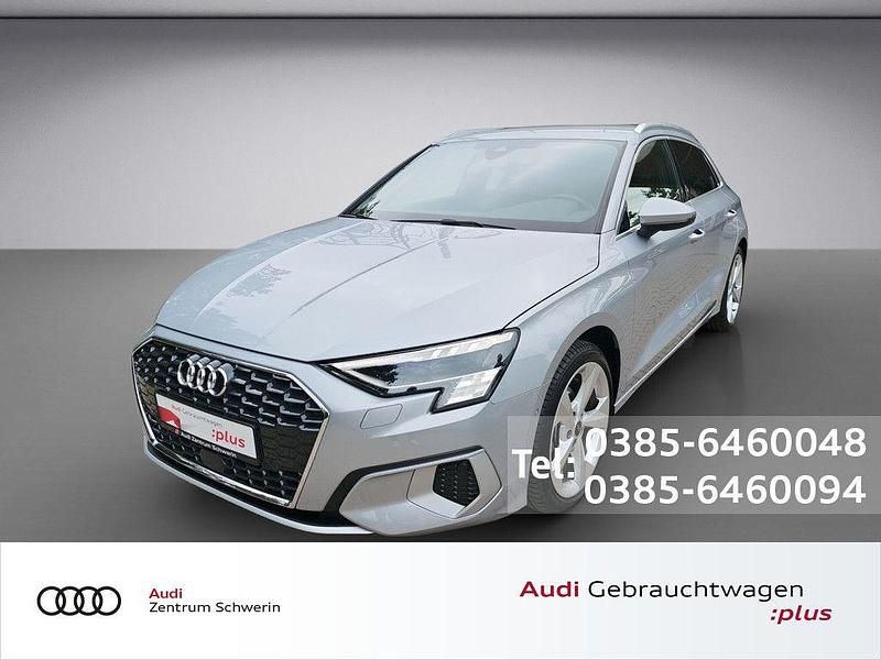 Silber Gebraucht 2024 Audi A3 Sportback Advanced Kleinwagen | 29.990 € (Fairer Preis) - Bild 1/4
