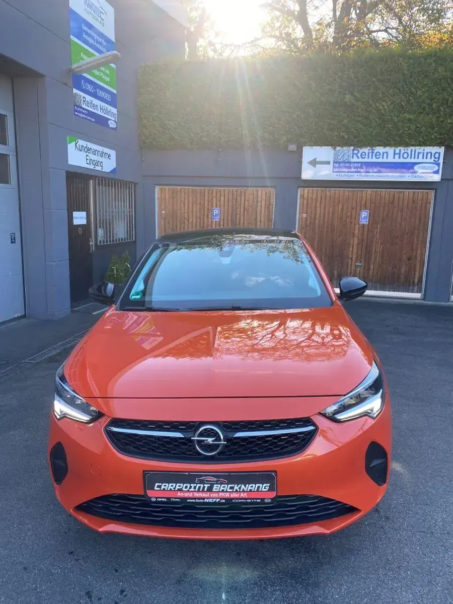 Gebraucht Opel Corsa Edition 101 PS (74 kW) 2019 Orange Kleinwagen