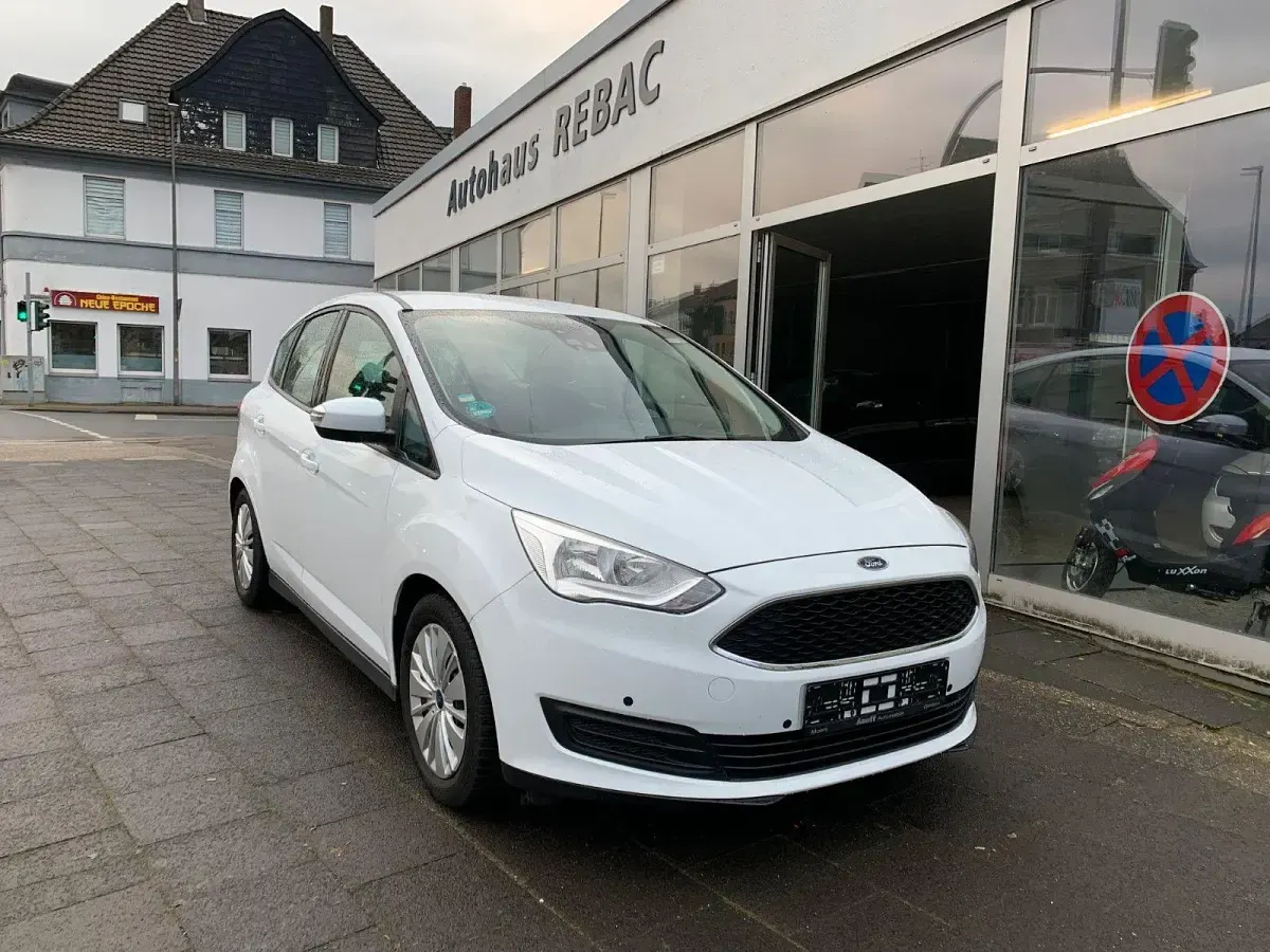 Gebraucht Ford C-MAX Trend 101 PS (74 kW) 2019 Weiß Van / Kleinbus