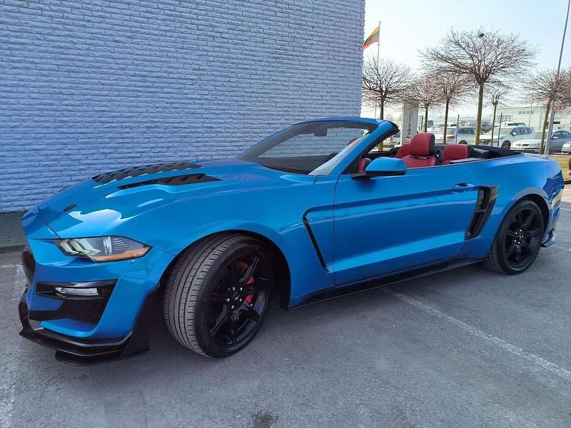 Gebraucht Ford Mustang GT 421 PS (309 kW) 2019 Blau Cabrio