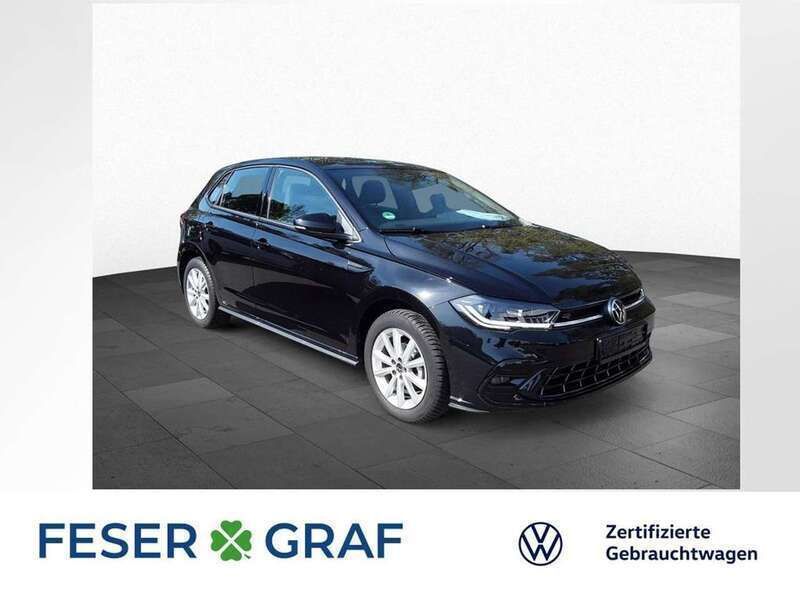 Deep black perleffekt Gebraucht 2024 VW Polo R-line Limousine | 23.940 € (Fairer Preis) - Bild 1/2