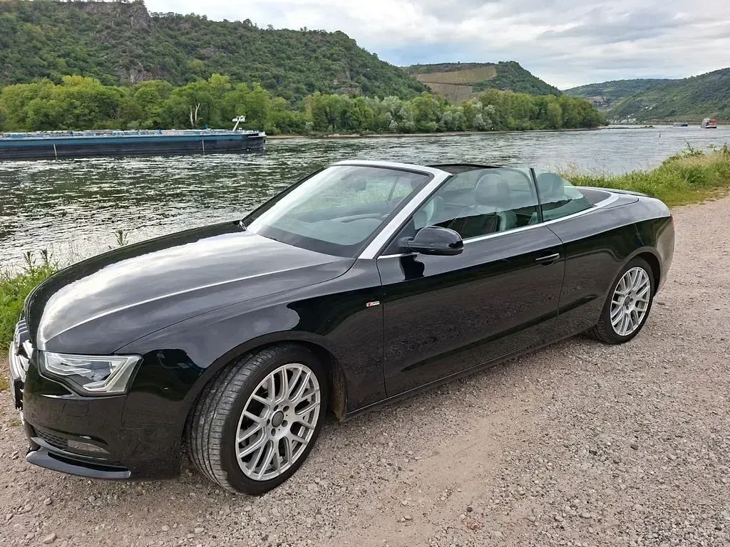 Gebraucht Audi A5 Cabriolet S-Line 170 PS (125 kW) 2014 Schwarz Cabrio