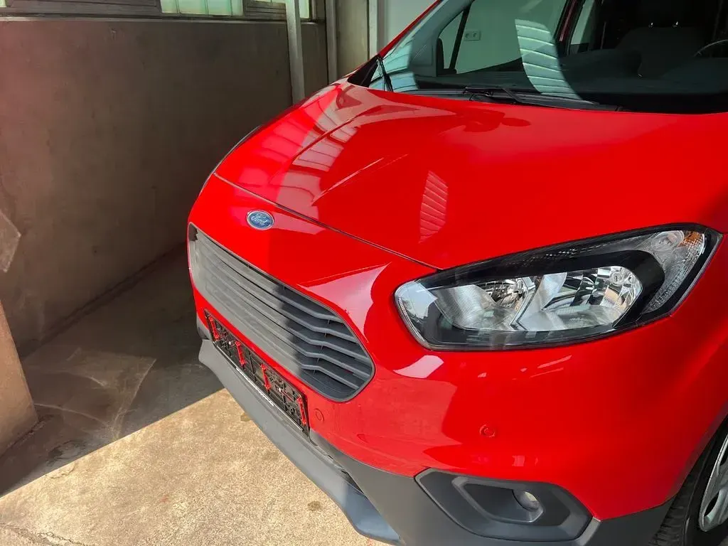 Gebraucht Ford Transit Trend 101 PS (74 kW) 2019 Rot Van / Kleinbus