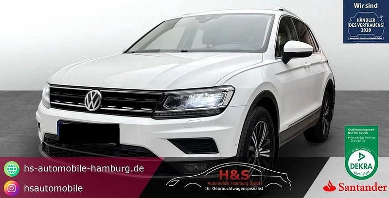 Pure white Gebraucht 2019 VW Tiguan Comfortline SUV | 21.450 € (Guter Preis) - Bild 1/4