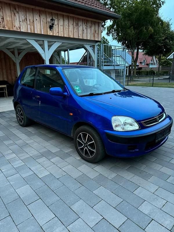 Blau Gebraucht 2000 Honda Logo Kleinwagen | 550 € - Bild 1/4